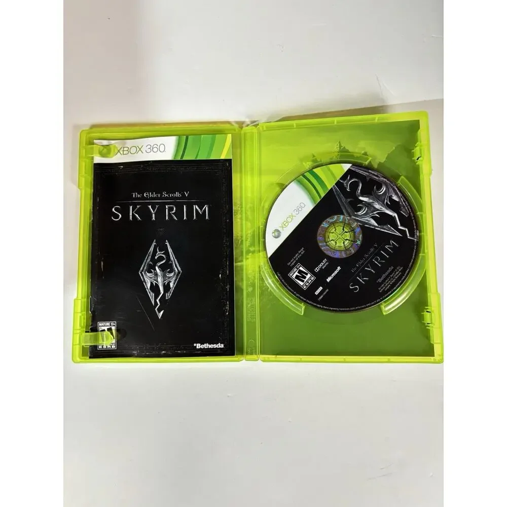 The Elder Scrolls V 5 Skyrim (Microsoft Xbox 360, 2011) Complete and Tested